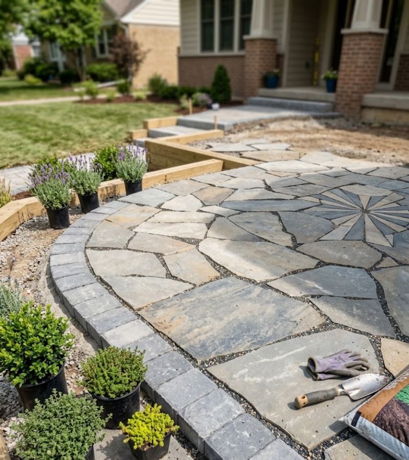 New Landscaping Construction