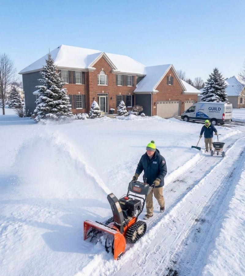snow removal work